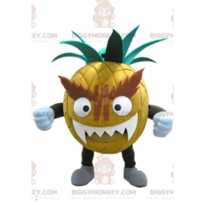 Jätte skrämmande ananas BIGGYMONKEY™ maskotdräkt - BiggyMonkey