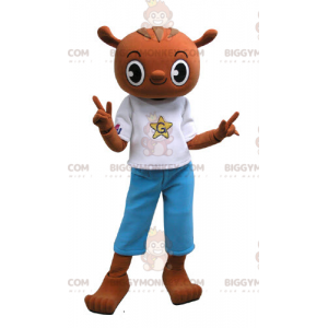 BIGGYMONKEY™ Costume da mascotte di Sula Formato L (175-180 CM)