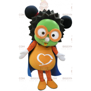 BIGGYMONKEY™ Very Colorful Bespectacled Man Mascot Costume –