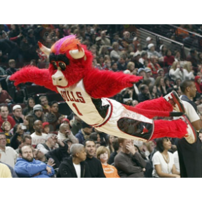 Traje de mascote Bull Red Buffalo BIGGYMONKEY™ – Biggymonkey.com