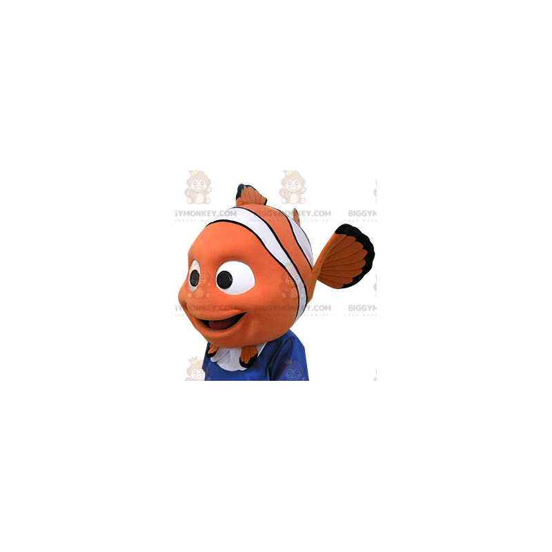 Nemos BIGGYMONKEY™ Maskottchenkostüm. Nemo geformter Kopf