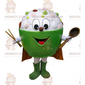 Asiatisk matskål BIGGYMONKEY™ Maskotdräkt - BiggyMonkey maskot