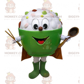 Costume da mascotte Asian Food Bowl BIGGYMONKEY™ -