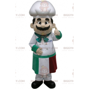 Chef BIGGYMONKEY™ Mascot Costume with Apron and Hat –