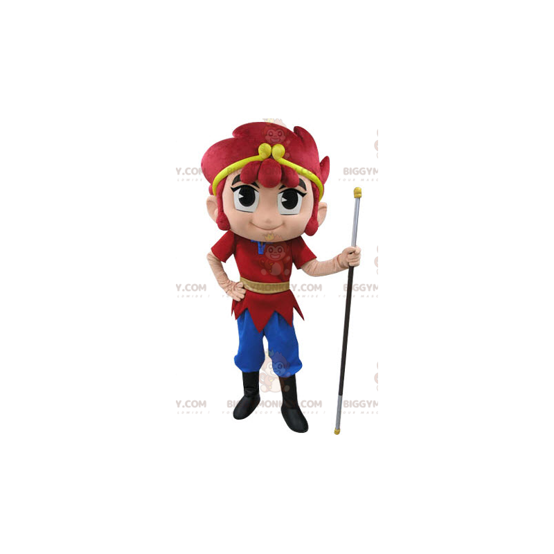 Video game character BIGGYMONKEY™ mascot costume. Fantastic