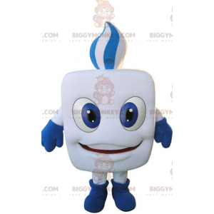 Bubblegum White Tooth BIGGYMONKEY™ Mascot Costume –