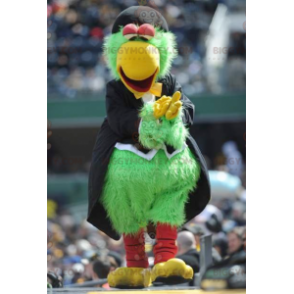 Costume da mascotte Big Green Bird BIGGYMONKEY™ in tuta -