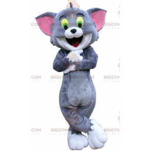 Disfraz de mascota BIGGYMONKEY™ de Tom, el famoso gato de la