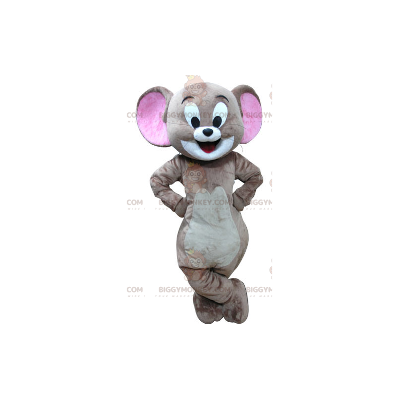 Fato de mascote BIGGYMONKEY™ do famoso rato Jerry do desenho