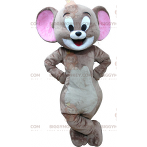 BIGGYMONKEY™ mascot costume of Jerry the famous mouse from the
