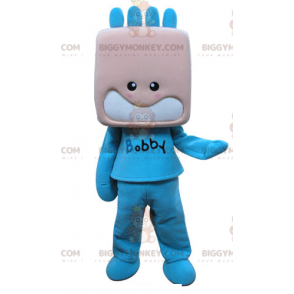 Costume de mascotte BIGGYMONKEY™ d'enfant de garçon habillé en