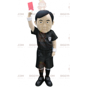 Costume de mascotte BIGGYMONKEY™ d'homme d'arbitre asiatique