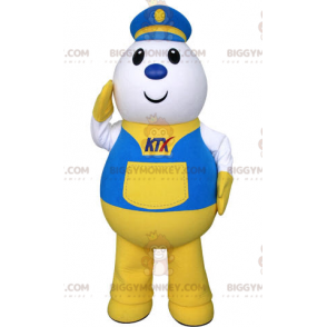Costume de mascotte BIGGYMONKEY™ de facteur de livreur de