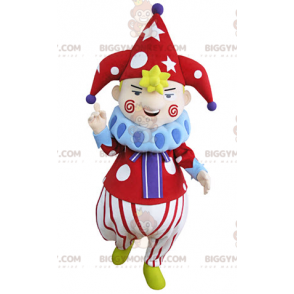 Costume de mascotte BIGGYMONKEY™ de clown de personnage de