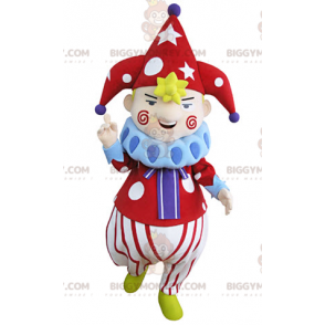 Kostýmní představení cirkusového klauna BIGGYMONKEY™ maskota –