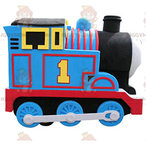 Thomas the Famous Cartoon Train BIGGYMONKEY™ Mascot Costume -