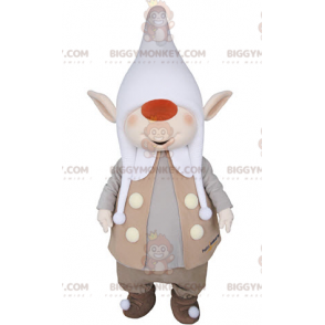 Costume de mascotte BIGGYMONKEY™ de lutin avec les oreilles