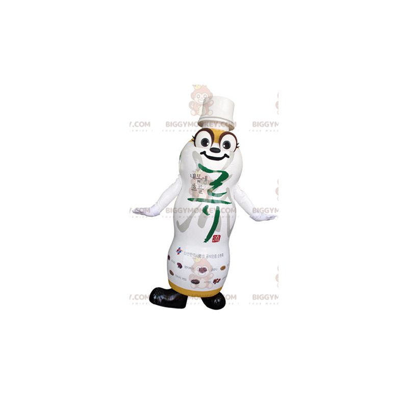 Plastic Bottle BIGGYMONKEY™ Mascot Costume. Drink BIGGYMONKEY™