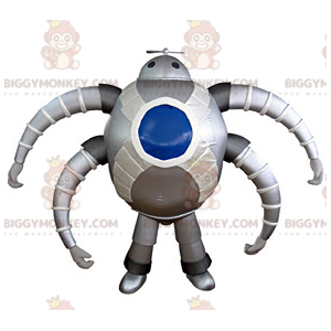 Costume de mascotte BIGGYMONKEY™ de robot d'araignée futuriste