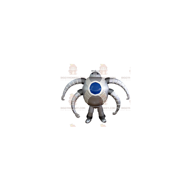 Futuristische Spider Robot BIGGYMONKEY™ Mascottekostuum -