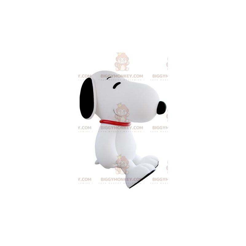 Berühmtes Cartoon-Hund Snoopy BIGGYMONKEY™ Maskottchen-Kostüm -