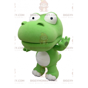Disfraz de mascota mono verde gigante BIGGYMONKEY™