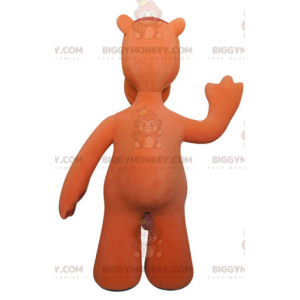 Costume de mascotte BIGGYMONKEY™ de chameau orange avec les