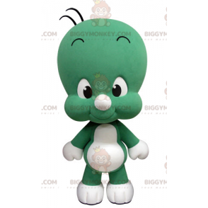 Leuke en grappige kleine groene en witte man BIGGYMONKEY™