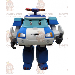 Costume da mascotte Transformers Police Car BIGGYMONKEY™ -