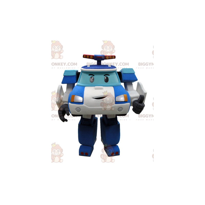 Transformers Polizeiauto BIGGYMONKEY™ Maskottchenkostüm -