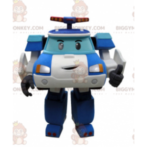 Costume da mascotte Transformers Police Car BIGGYMONKEY™ -