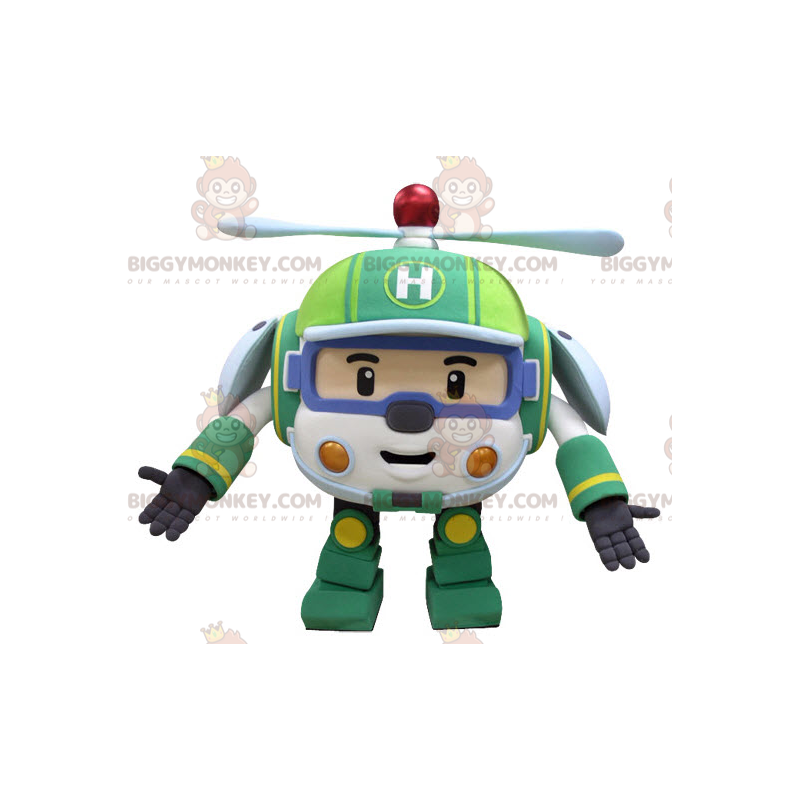 Kostým maskota BIGGYMONKEY™ pro dětskou helikoptéru –