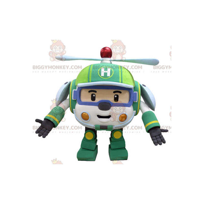 Speelgoedhelikopter BIGGYMONKEY™ mascottekostuum voor kinderen