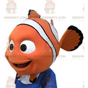 Disfraz de mascota BIGGYMONKEY™ de Nemo. Disfraz de mascota