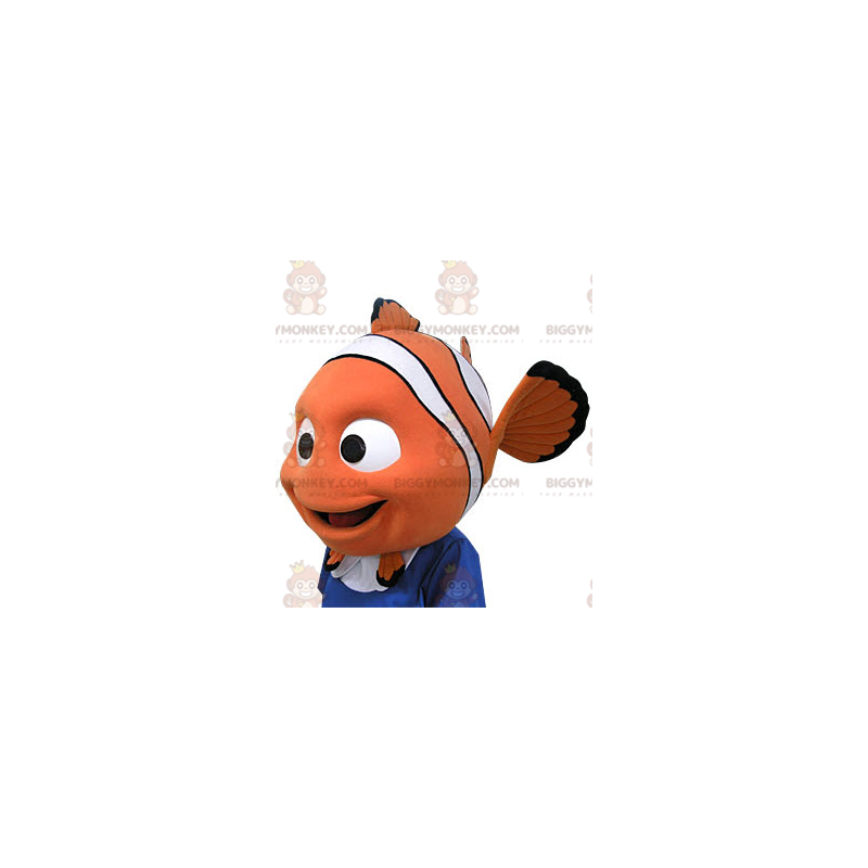 Nemo's BIGGYMONKEY™ mascottekostuum. Nemo-vormig hoofd