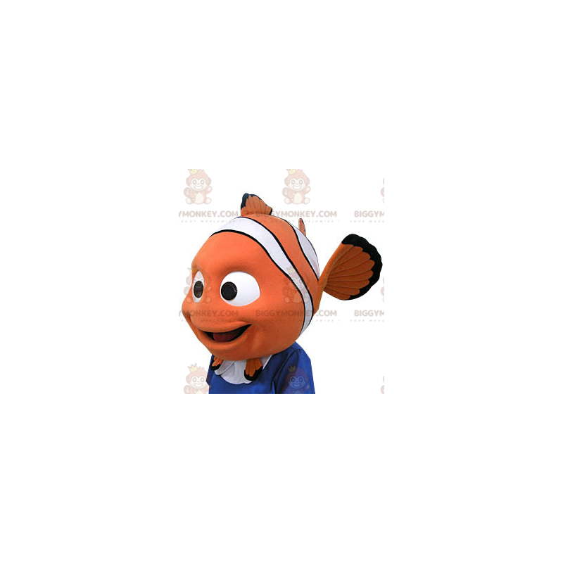 Nemos BIGGYMONKEY™ maskotkostume. Nemo-formet hoved