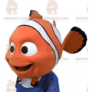 Nemos BIGGYMONKEY™ Maskottchenkostüm. Nemo geformter Kopf