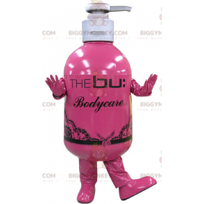 Costume de mascotte BIGGYMONKEY™ de flacon de savon. Costume de