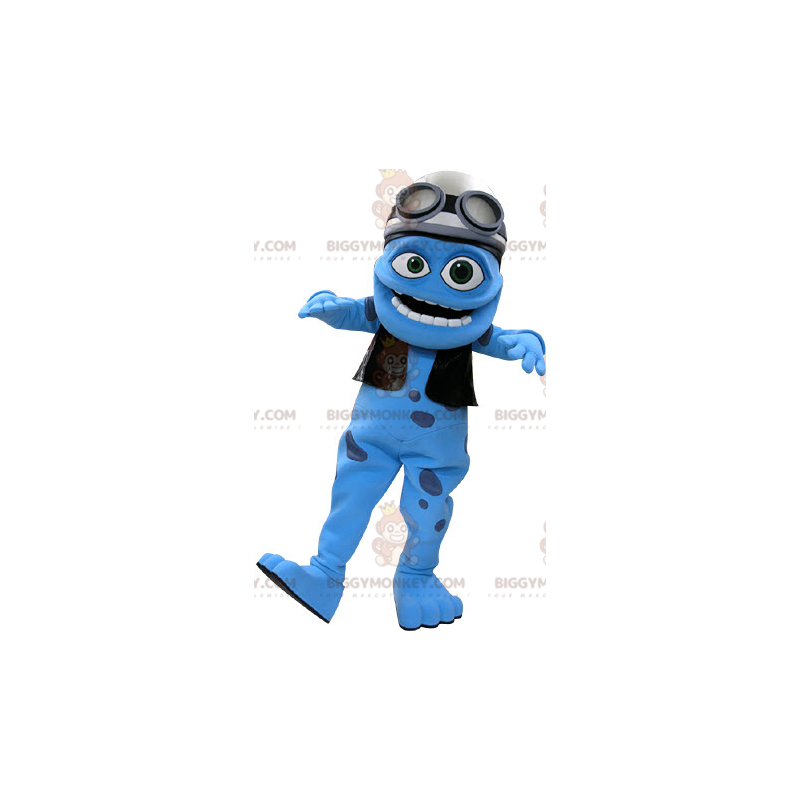 Traje de mascote de monstro de clipe famoso Crazy Frog