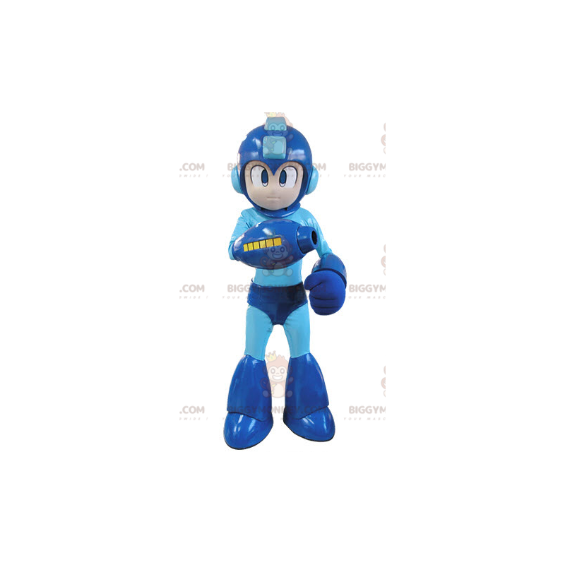 Futuristic character BIGGYMONKEY™ mascot costume dressed in