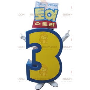 Fantasia de mascote BIGGYMONKEY™ de Toy Story 3. Gigante número