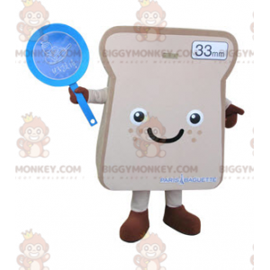Kostým maskota Giant Bread Slice BIGGYMONKEY™ – Biggymonkey.com
