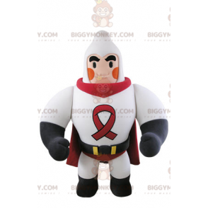 Costume de mascotte BIGGYMONKEY™ de super héros musclé habillé