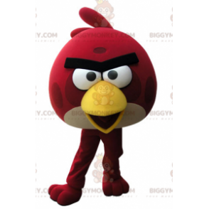 Röd och gul fågel BIGGYMONKEY™ maskotdräkt från The Angry Birds