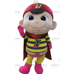 Costume da mascotte BIGGYMONKEY™ per bambino vestito da