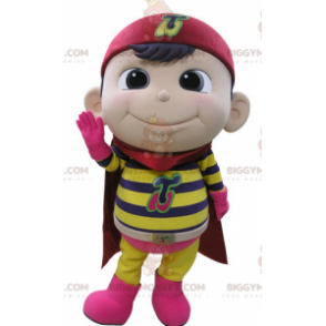 Costume da mascotte BIGGYMONKEY™ per bambino vestito da