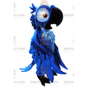 Costume de mascotte BIGGYMONKEY™ de Blu perroquet bleu du