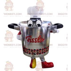 Kostium maskotki w kolorze stali nierdzewnej Giant Cooker