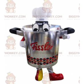 Kostium maskotki w kolorze stali nierdzewnej Giant Cooker