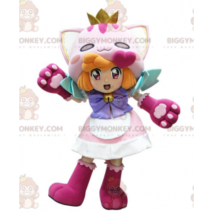 BIGGYMONKEY™ Redhead Girl Cat Mascot Costume – Biggymonkey.com